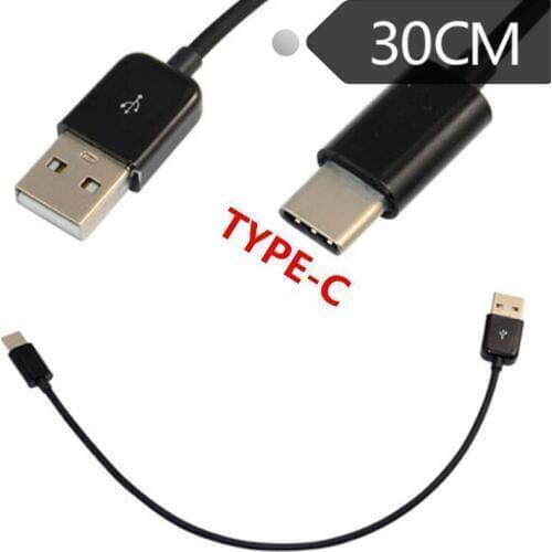 Black and white usb 3.1 type-c data cable to USB2.0 male pearl shell tablet PC mobile phone cable