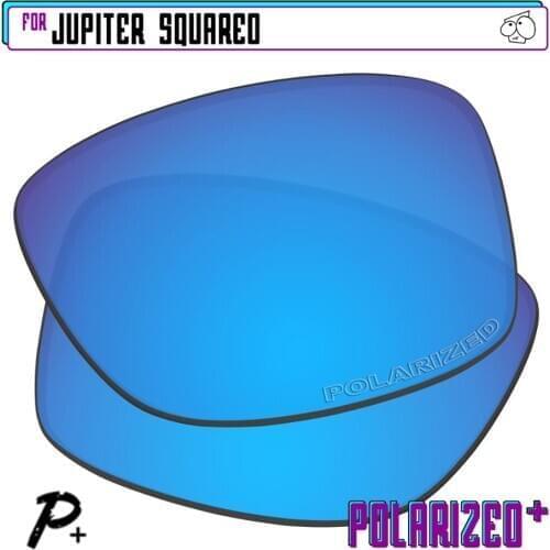 EZReplace Polarized Replacement Lenses for - Oakley Jupiter Squared Sunglasses - Blue P Plus