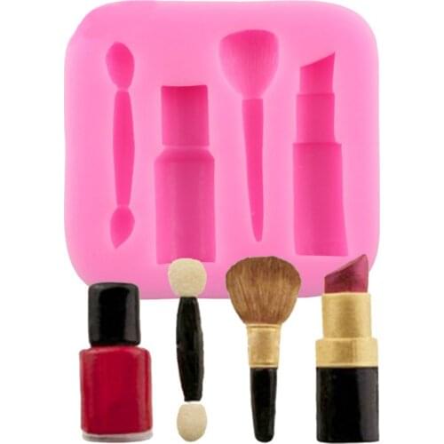 Cake Mold Cosmetic Shape Silicone Chocolate Mold 3D Silicone Pastry Mold Pastry And Bakery Accessories Dessert Tools Bakeware