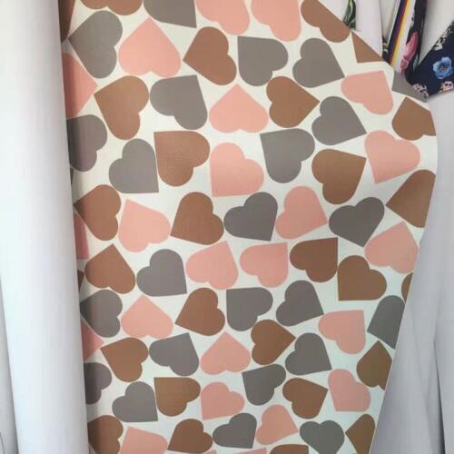 Customized owe design printed synthetic PVC leather material for luxury handbag Building brand