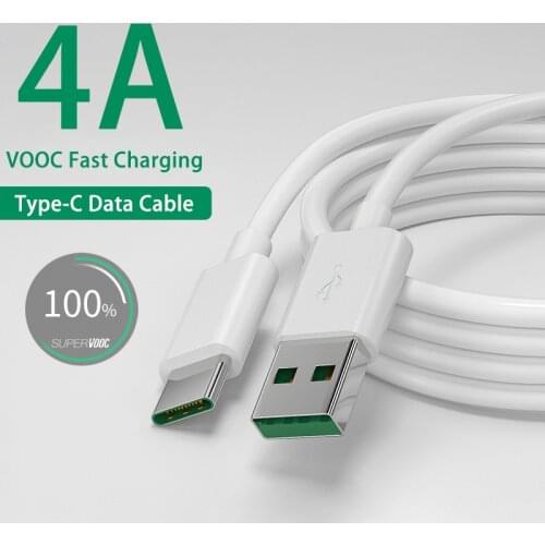 Applicable to Oppo Mobile Phone Type C Flash Charging Data Cable Reno2/R17pro Fast Charging Wire usb c