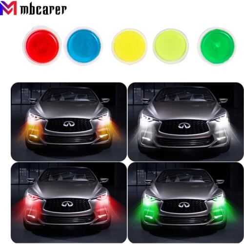 10pcs Ceramic LED Car Interior Lights T10 LED COB W5W 168 Wedge Car Door Instrument Side Bulb Lamp License Plate Lights Red Blue