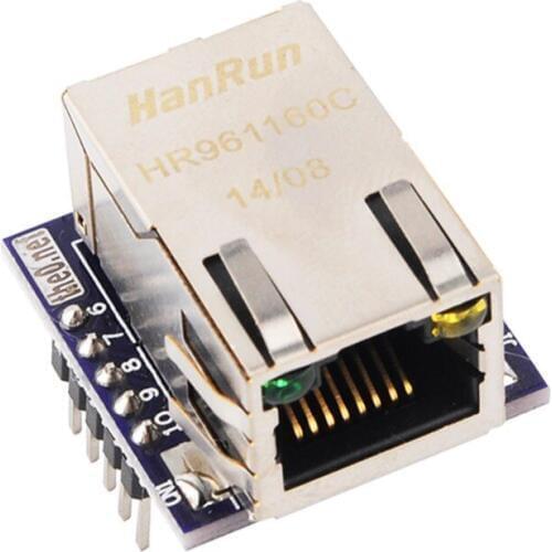 RCmall Mini LAN Ethernet ENC28J60 The Smallest Network Module Board For AVR PIC ARM MCU FZ1004
