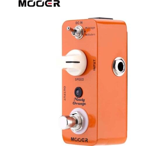 Mooer Guitar Effects Pedal Analog Phaser Vintage Modern For Electric Guitar Rich Sound MPH1 Ninety Guitar Pedal Effect Processor