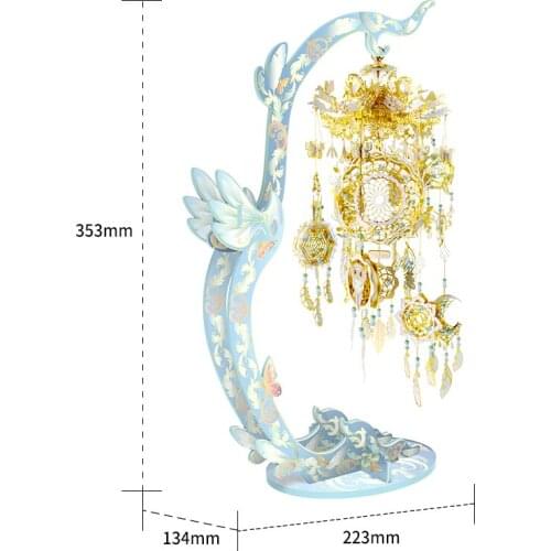 Picture Kingdom Dream Catcher Model kits 3D metal puzzle laser cutting Jigsaw DIY Toys gift for children