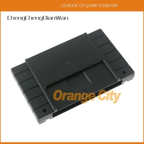 Game Cartridge Replacement Plastic card Shell for Nintendo For SNES game Console US Version ChengChengDianWan