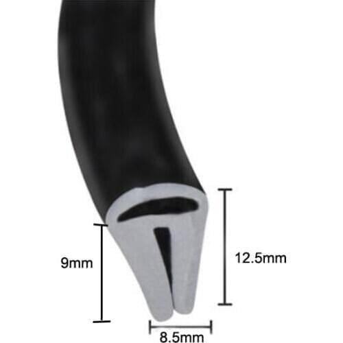 U Channel Rubber Edge Moulding Trim Weather Strip Car Door Protector Edge Guard Rubber Sealing Strip