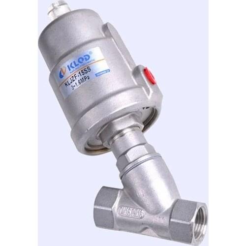 1/2" Stainless Steel BSP Angle Seat Valve Normally Closed, DN15 Free Shipping