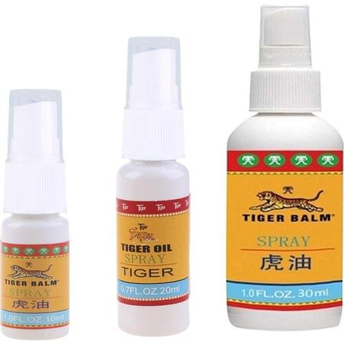 10/20/30ml Tiger Balm Herbal Pain Relief Spray Liniment Arthritis Treatment Back Body Muscle Joint Analgesic Massage Ointment