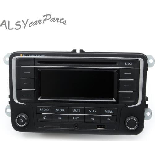 YMM OEM 3AD 035 185 RCD510 Car Radio MP3 Payer with AUX USB SD Memory Card Input For VW Golf MK5 Jetta Tiguan Passat Polo 6R