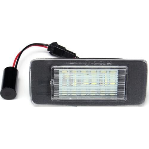 Error free License Plate Light LED Number For Opel Astra J Sports Tourer Zafira 7000K 2pcs