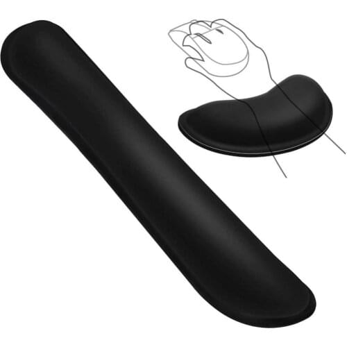 Keyboard Raised Hands Support Wrist Rest Cushion Mouse Comfort Pad for PC Laptop