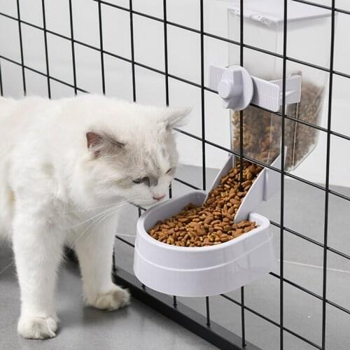 Pet Hanging Food Dispenser Multipurpose Cats Parrots Birds Rabbit Foodstuff Feeder Cage Device Simplicity Dog Bowl Bird Feeder