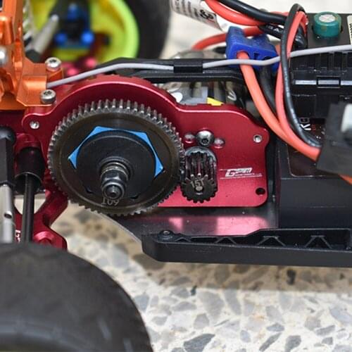 Motor Fixing Mount Heat Sink Plate for LOSI 1/18 Mini-T 2.0 2WD Stadium Truck RTR RC Crawler Car