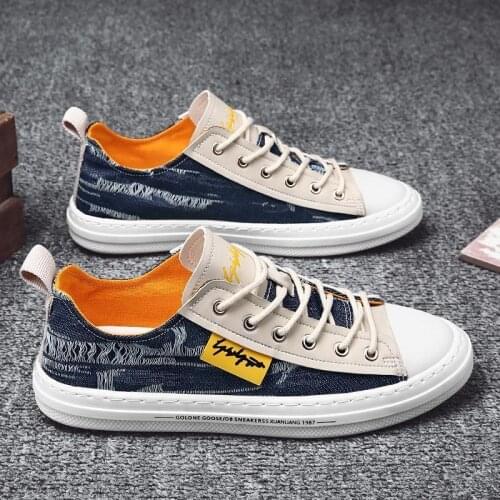 Men Sneakers 2021 New Spring Mens Shoes Flat Shoes Fashion Shoes Cloth Shoes Summer Zapatillas Hombre Chaussure Homme