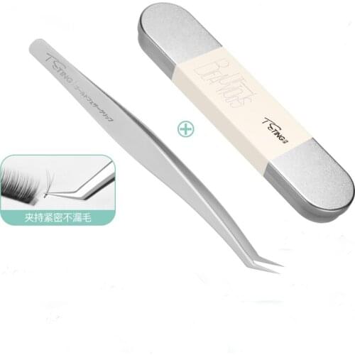 Eyelash tweezers, high-precision eyelashes, special clip for grafting