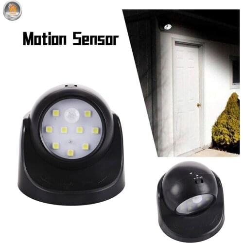 LED Night Light Smart PIR Motion Sensor Wall Light 360 Degree Rotation Wireless Detector Light Fixtures Hallway Stairs Lamp