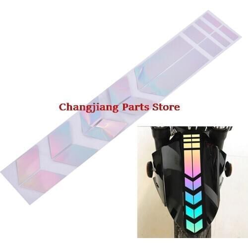 Universal Car Motorcycle Reflective Stickers Wheel Car Decals On Fender Waterproof Decors 1pc
