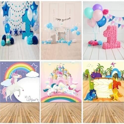 Vinyl Custom Photography Backdrops Baby Children Birthday Party Photo Studio Background NY2BB-02
