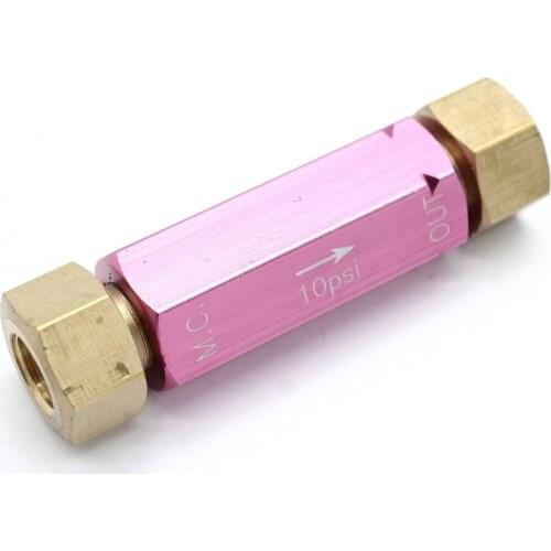 10 Lbs Residual Pressure Valve Brake Check Red Drum Brakes Adjustable for Universal Car Vehicle