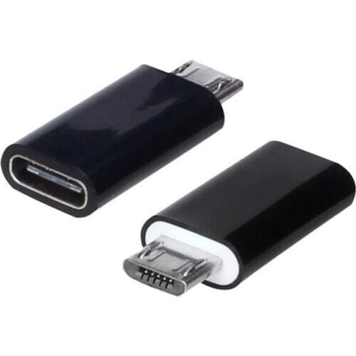 1000PCS/LOT Type-C Male Connector to Micro USB 2.0 Female USB 3.1 Converter Data Adapter