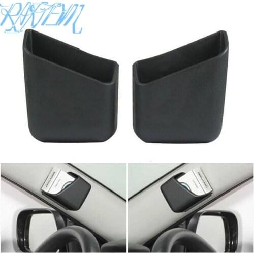 2Pcs Car Auto Accessories Glasses Organizer Storage Box for Nissan Teana X-Trail Qashqai Livina Tiida Sunny March Murano Geniss