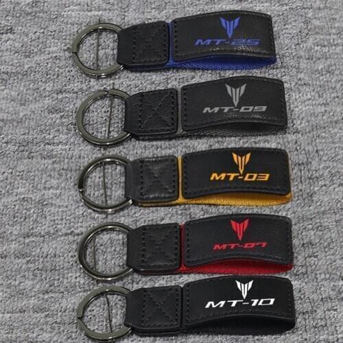 3D Key Holder Chain Collection Keychain For YAMAHA MT-07 MT-25 MT-09 MT-03 MT-10 MT10 03 09 07 Motorcycle Key Ring Key