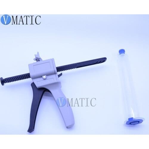 Free Shipping Dental Equipment Impression Mixing Dispenser Dispensing Gun 55cc Caulking 55ml Dentist Products With Cartridge