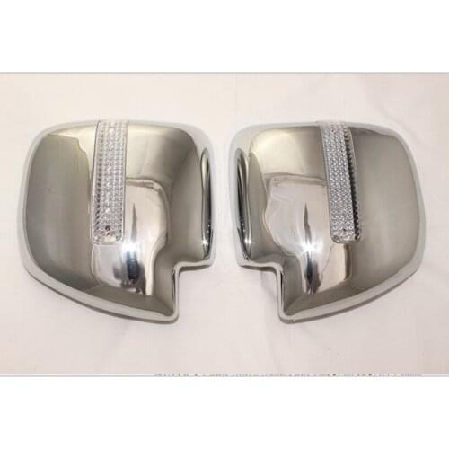 For Suzuki APV 2005 High Quality ABS LED Rear View Mirror Cover With Lighted Rear View Mirror Cover Car Accessories