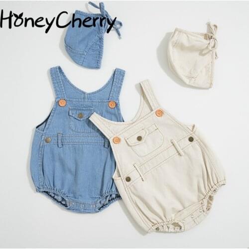 Летние боди для малышей HoneyCherry China At AliExpress