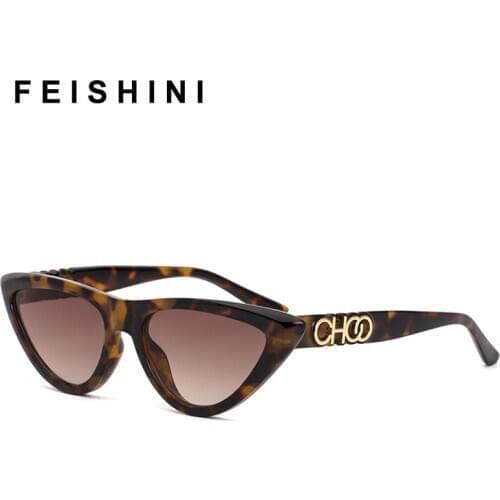 Fashion 2021 Luxury Flat Top Quality Cat Eye Sunglasses Women Vintage Elegant Oculos Red Summer Sun glasses Ladies UV400