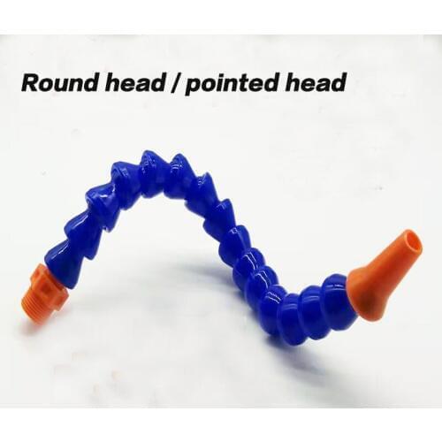 Thread Plastic Round head Coolant Pipe Lathe accessories Water spray pipe