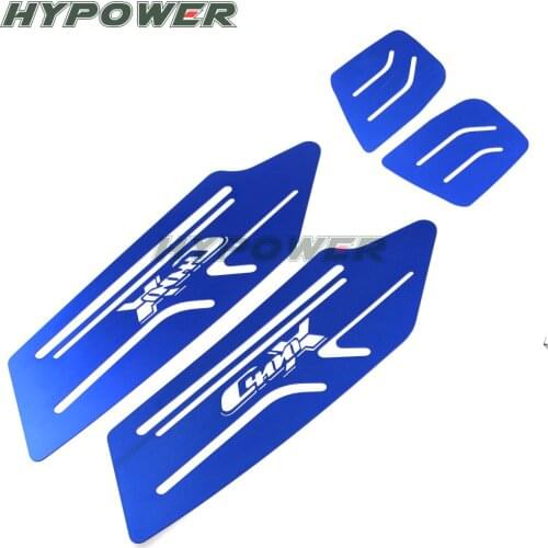 C 400GT Motorcycle Footboard Steps Motorbike Foot Footrest Pegs Plate Pads For BMW C400X C400 X C400 2019 2020 2021