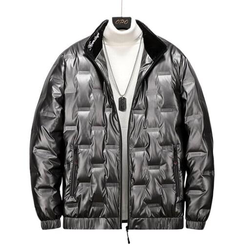 Male Plus Size Clothing Winter Thick Down Jacket Men Fashion Hip Hop Streetwear Oversized Motorcycle Down Jackets Quilted Coat