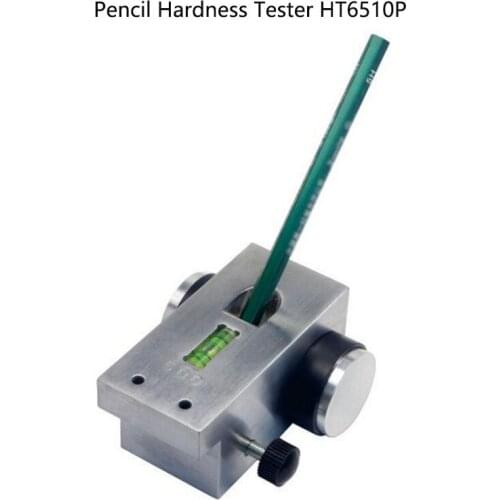 Pencil Hardness Tester HT6510P Coating Film Hardness Tester 1000g /750g Measuring Angle Pencil Scratch Method Load Weight CH