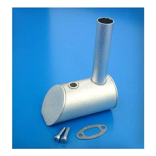 Single hole / Double Hole Muffler Exhaust pipe for DLE60 Gasoline Engine