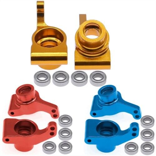 2pcs machined alloy rear hubs for rc hobby model car 1-14 Wltoys 144001 buggy option hop-ups parts