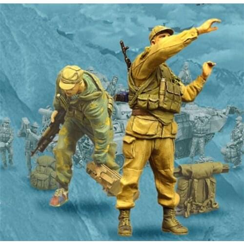 1/35 Resin Figure Model Kit Unassambled Unpainted T134