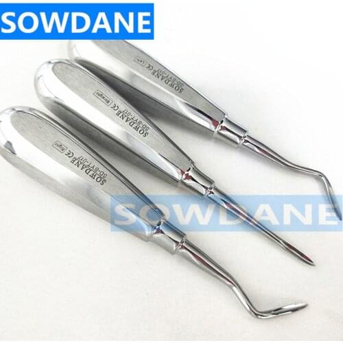 1 Piece Dental Extraction Minimally Invasive German Stainless Steel Dental Elevator Oral Tooth Loosening Root Extraction Dentist