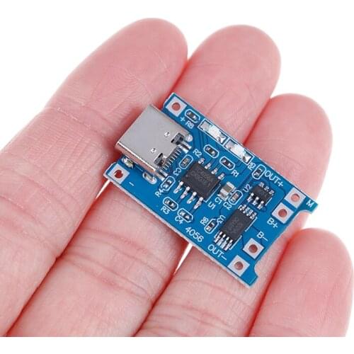 1pcs Type-C TP4056 1A Li-ion Lithium Battery Charging Board Charger Module Lithium Battery DIY Port Mike USB Interface