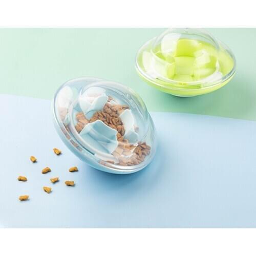 3 Pcs Dog UFO Tumbler Interactive Toys Pet Bowl Snacks To Deposit Educational Food Dispensing IQ Chasing Ball Wholesale X2