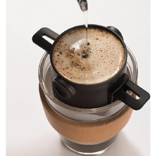 50LB Portable Folding Coffee Filter Reusable Drip Coffee Holder Funnel Baskets Stand