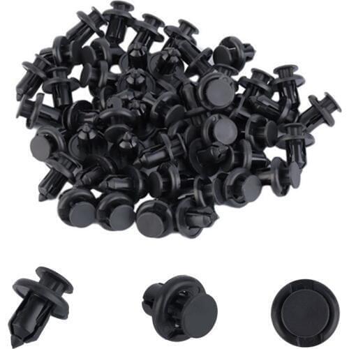 500PCS Car Fastener Bumper Clip Retainer Auto Fastener Rivet Door Panel Screw Fender Liner for Honda Civic for Accord Prelude