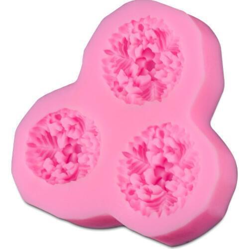 Hot New Arrival Retail Wholesale Silicone Cake Mold Flower Fondant Decorating Tools Silicone Bakeware D111