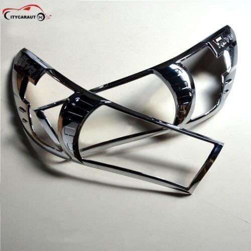 CITYCARAUTO 2015-2017 Headlights Cover FIT For Hilux Revo 2015 2016 Accessories Exterior Parts FIT For Hilux REVO car styling