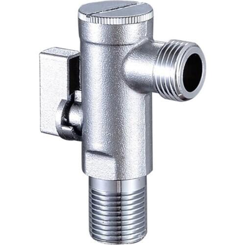 All Copper Filter Angle Valve Large Flow Ball Core Removable And Washable Smart Toilet Faucet Water Heater Triangle Valve