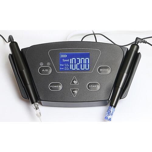 High Quality Multifunctional Black Pearl 2.0 Semi Permanent Makeup MTS+PMU Microblading Tattoo Machine For eyebrow/Eyeline/Lip