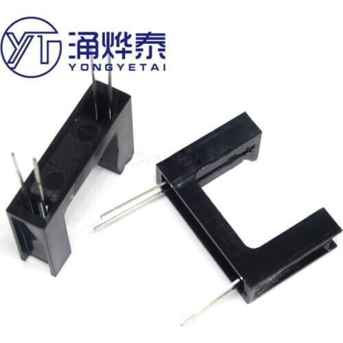 YYT 10PCS In-line LTH301-32 slot width 15MM slot type optocoupler HY301-32 infrared beam type photoelectric switch