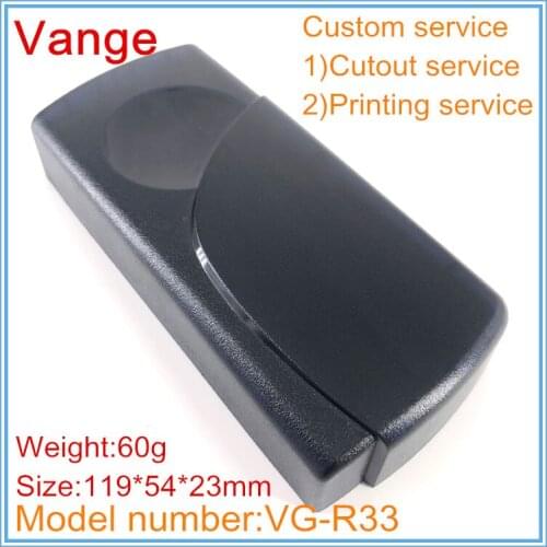 1pcs/lot RFID housing mold shell 119*54*23mm ABS plastic case enclosure junction box for PCB