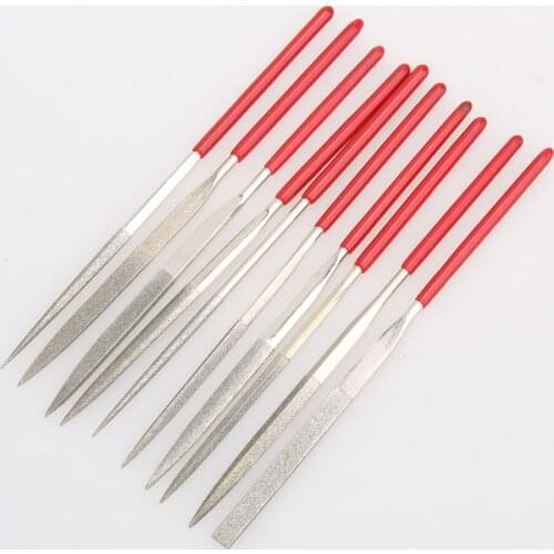 10/5Pcs Diamond Mini Needle File Set Handy Tools Ceramic Crafts DIY Wood Rasp File Needle Jewelry Polishing Carving Diamond File